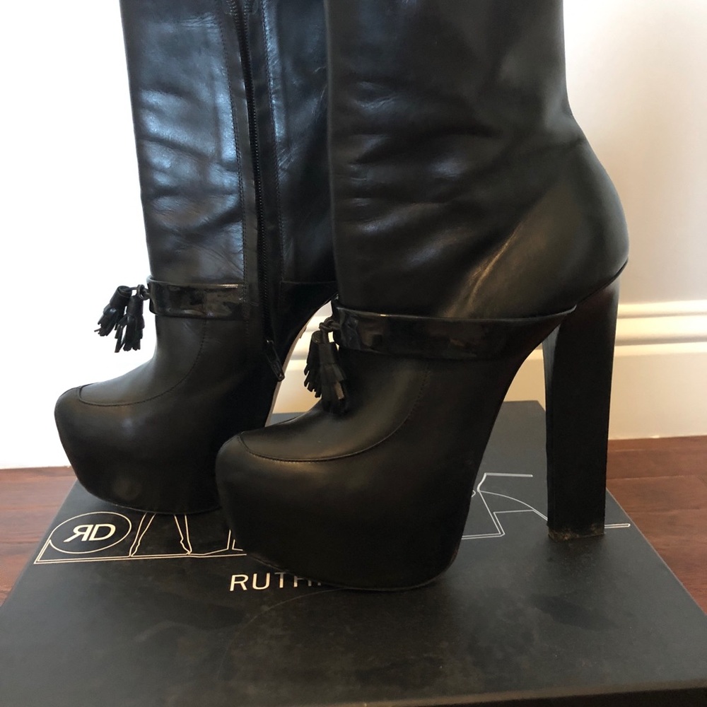 Ruthie Davis Audrina  platform booties